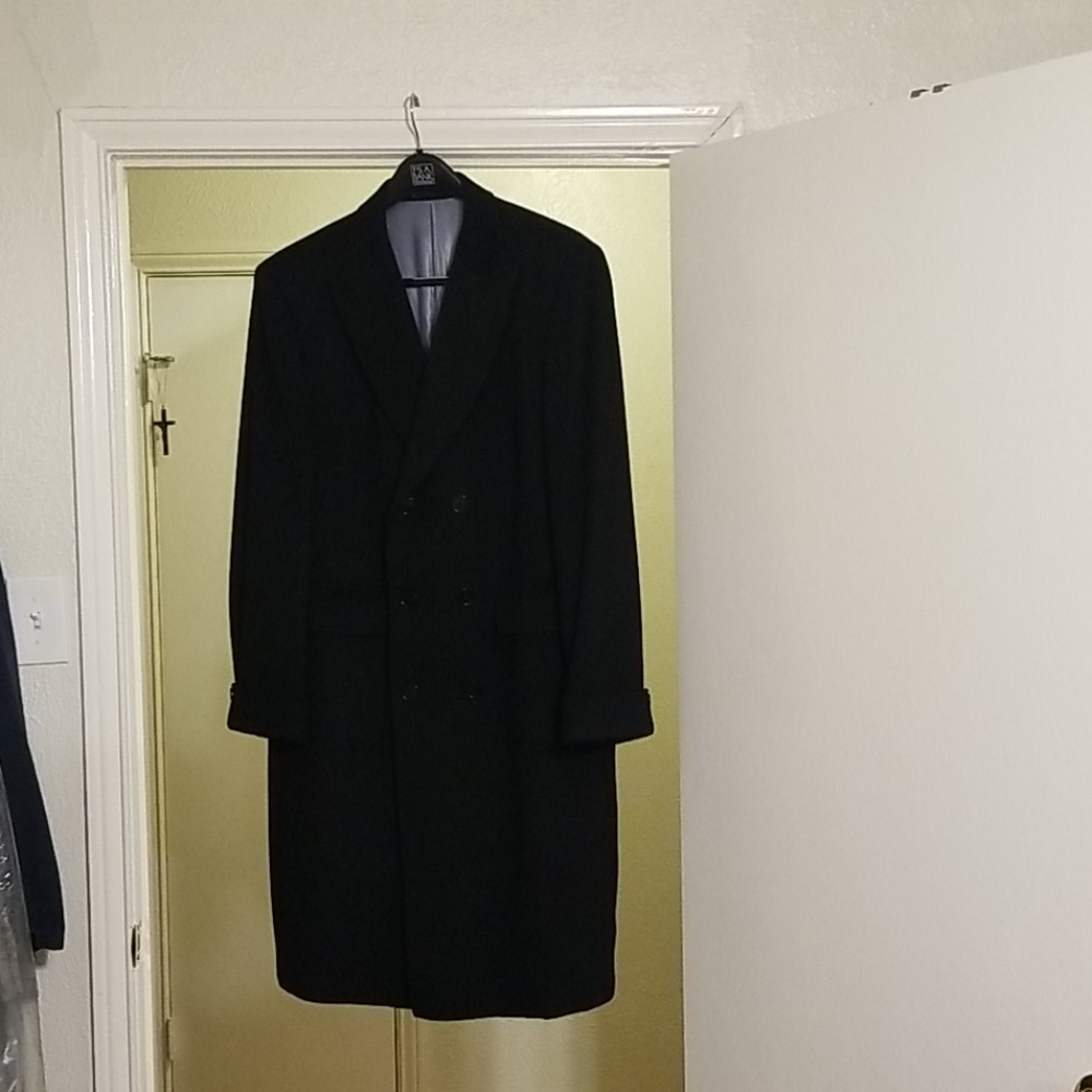 Paul Frederick  Black Overcoat